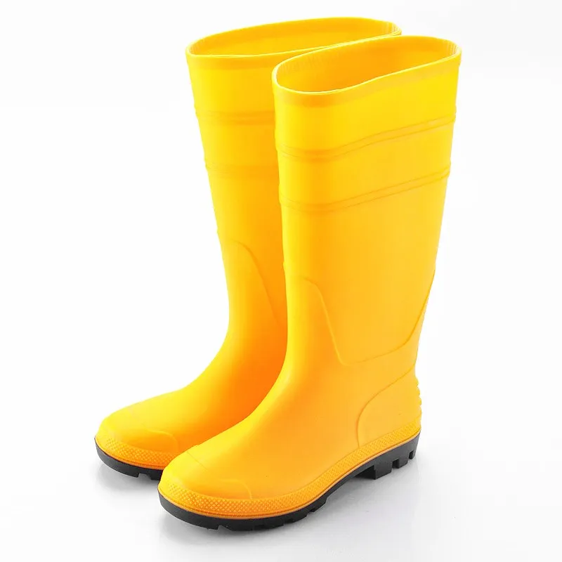 Резиновые сапоги дождь. Резиновые ботинки защитные. Yellow Rubber Boots. АПОГ.