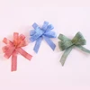 wholesale DIY organza ribbon boxes packing bow, ribbon bow pre-made bow