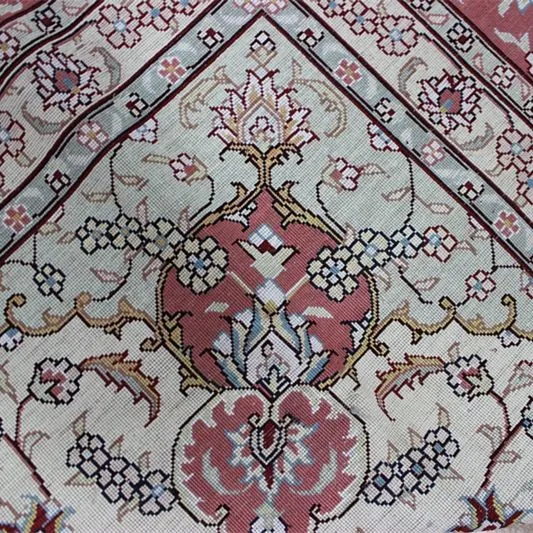 8x10ft rosa farbe seidenteppich vier jahreszeiten schlafzimmer ...