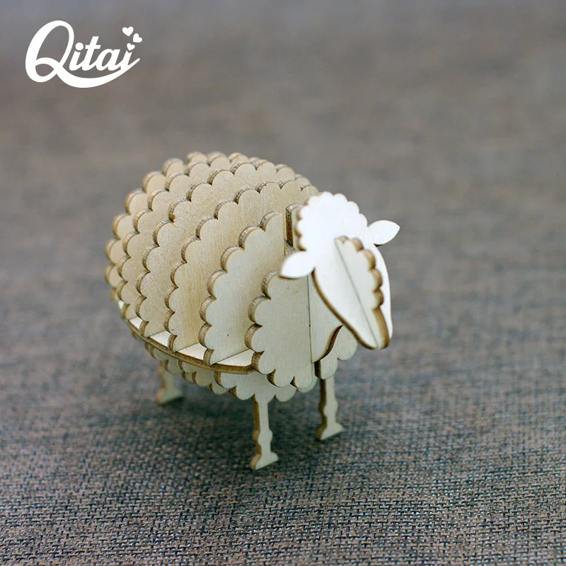 wooden sheep puzzle