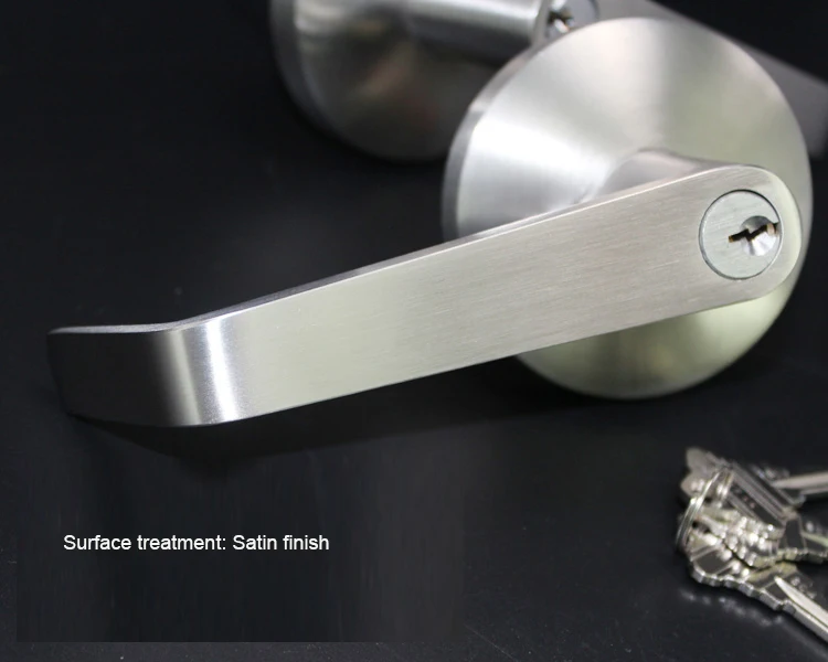 Double Pack Or Single Action Panic Bar Lever Handle Outside Trim For