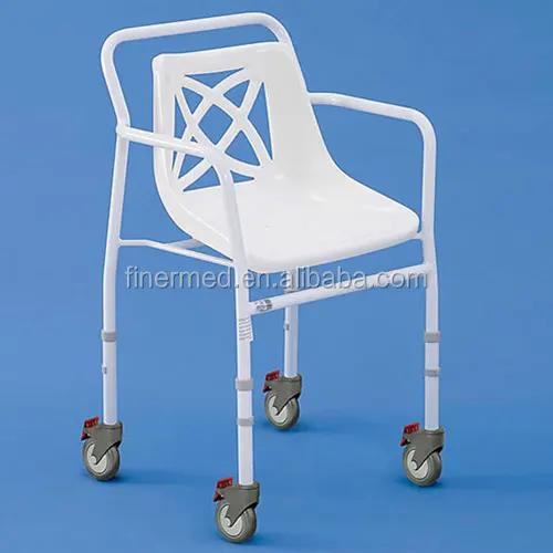 Легкое переносное кресло 7. Стул для душа из ПВХ С колесами. Стулья для душевых на колесах. Широкое кресло на колесиках откидное купить.
