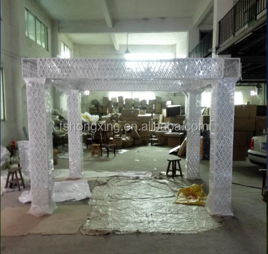 Hot Sale Latest Square White Wedding Mandap Used Wedding