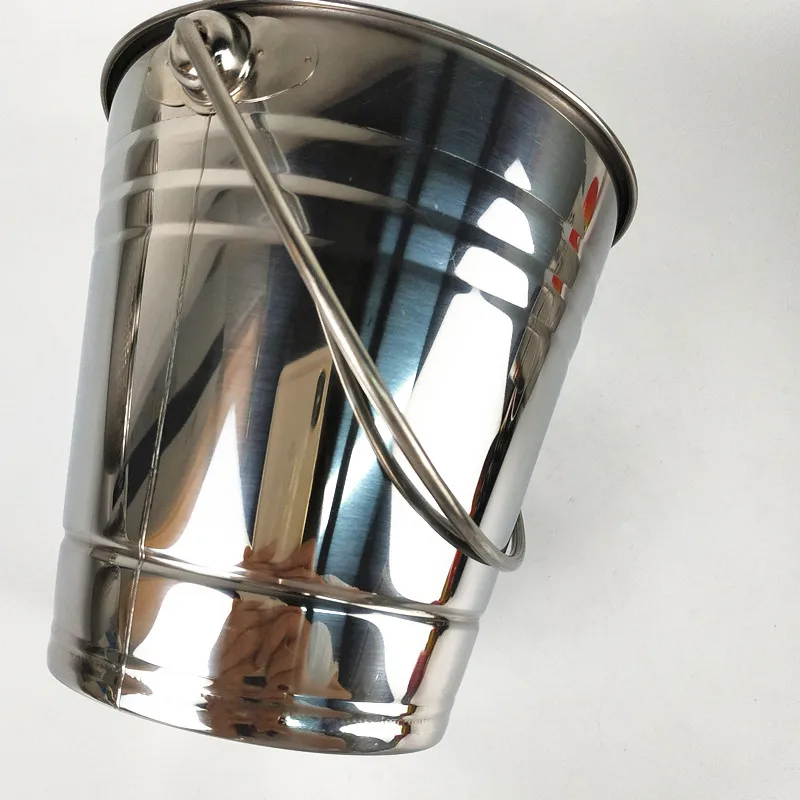 stainless steel ice bucket