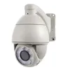 High Quality 80m H.264 4X 1.3M IP PTZ Dome CCTV Camera