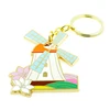 Holland Windmills Fashion Zinc Alloy Keyring / Keychain Key Ring Pendant Key Holder For Infiniti New