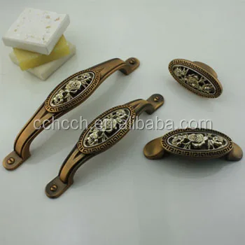 Furniture Decorative Handle Antique Drawer Pulls And Knobs Ceramic