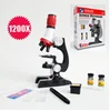1200X science and education suit scientific diy experiment teaching AIDS kid toy biological microscope