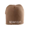 wholesale oem thin embroidered knitted winter hat pom pom for men custom