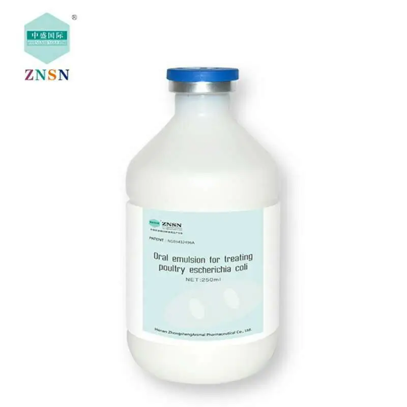 Patent Product Oral Emulsion For Treating Poultry Escherichia Coli