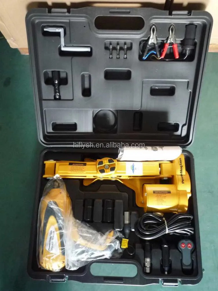 Hy135b Electric Auto Jack And Auto Impact Wrench Electric Car Jack