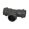 popular pvc equal tee pipe fitting with Flexible joint