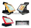 Cardboard pos counter displays with handheld pos printer with gprs