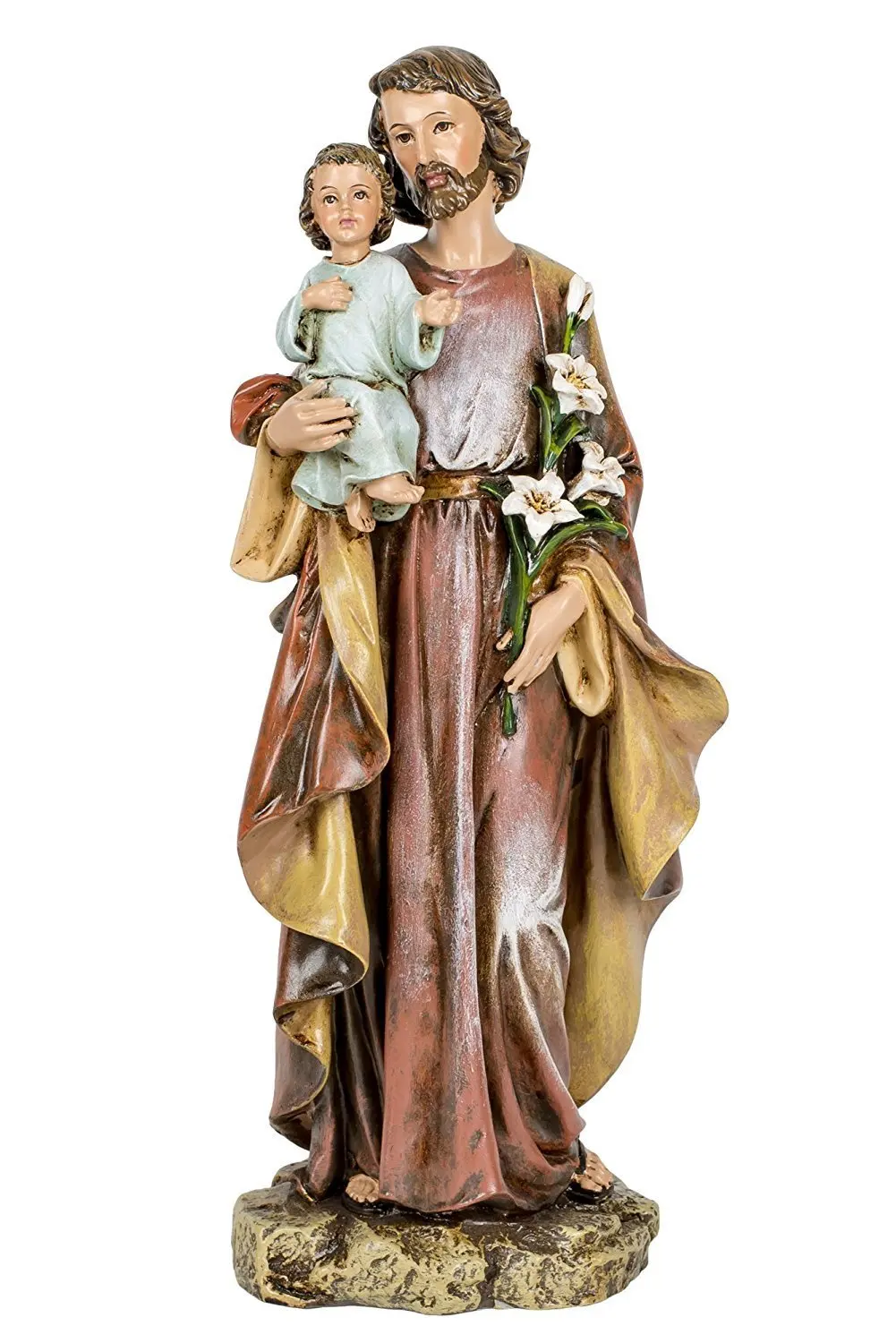 Resin St. Joseph Figurine Famous Religious Statues Buy Famous