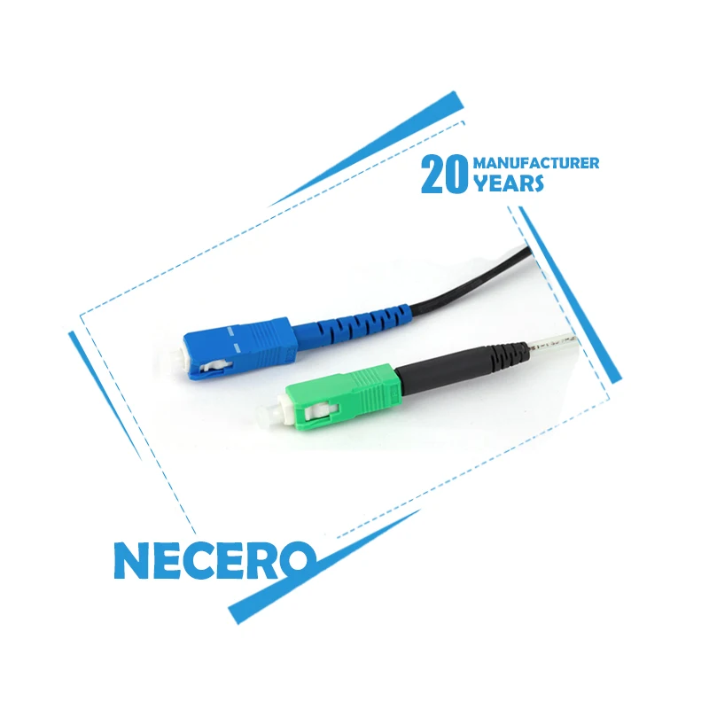 Sc Simplex Sm G657b3 Fiber Optical Patch Cord Outdoor 300m To 500m Sc Simplex Drop Ftth Cable 7