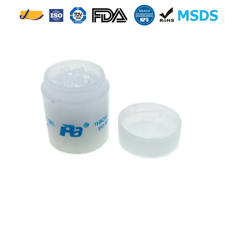2g Silica Gel Desiccant Capsule Used In Pharmaceutical Packet Moisture