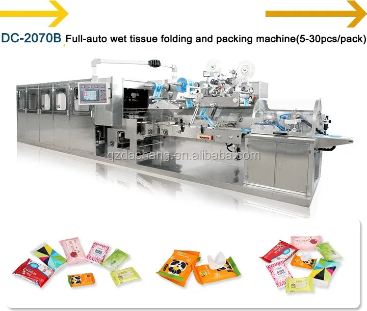 Full Automatic Pocket Wet Wipes Manufacturing Machine Baby Wipes Machine(530pcs/package) Buy