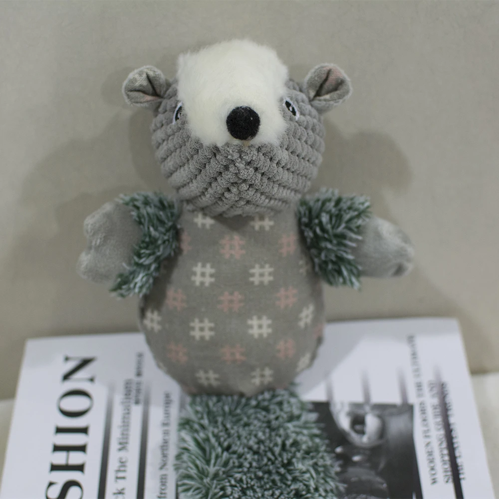 China Manufacturer Wholesale Cute Custom Stuffed Squeaked Chew Plush