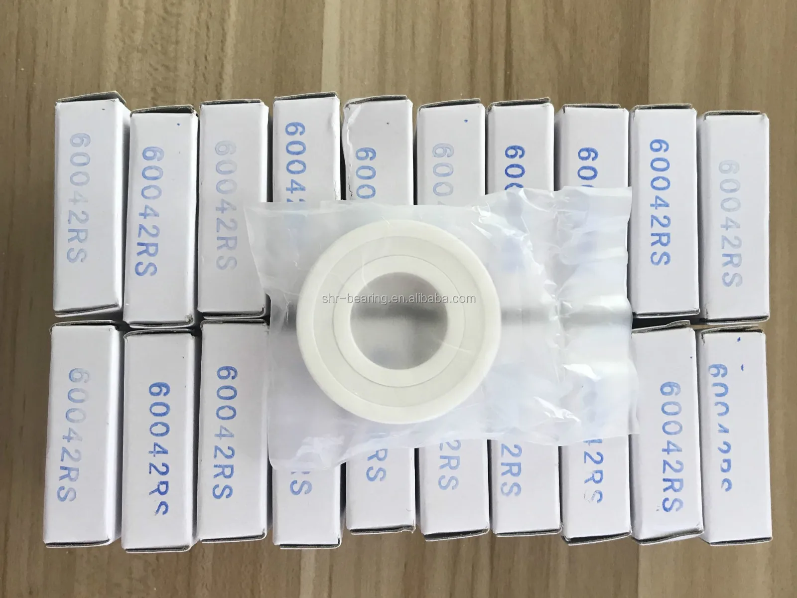 6004CE Sealed ceramic ball bearings ZrO2 ceramic bearings 6004 2RS