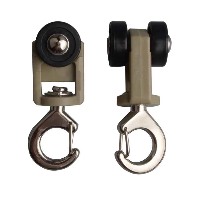 No Rust Strong Curtain Runner Curtain Wheel For Shower Curtain Track