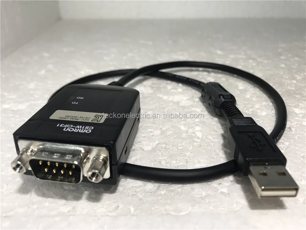 1PC OMRON Replacement PLC CABLE CS1W-CIF31 USB RS232 