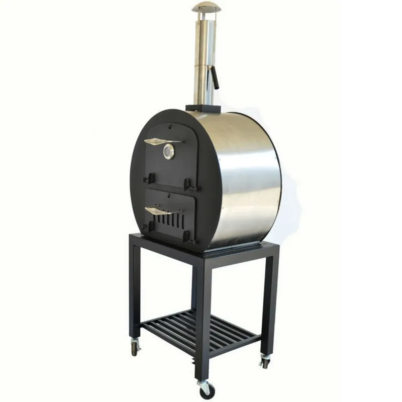 Outdoor Smoker Charcoal Baking Pizza Oven Wood Fired Oven Buy Smoker