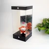 2018 Rotating Acrylic Box with Switch Monkey Acrylic Toy Display Case Light Box Advertising Display Cabinet for Model Cars