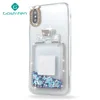Bling Crystal Quicksand Mobile Back Cover Luxury Cellphone Case for huawei p20 lite honor 9 lite back cover
