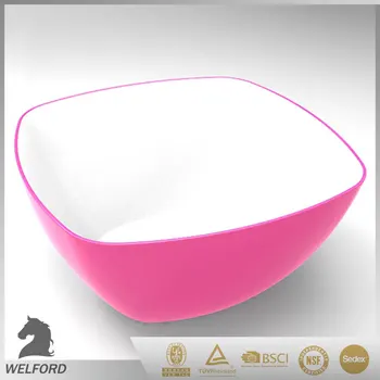 Durable Cheap Factory Made Reusable Plastic Decorative Bowls