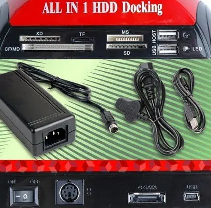 copy files from a multi function hdd docking device