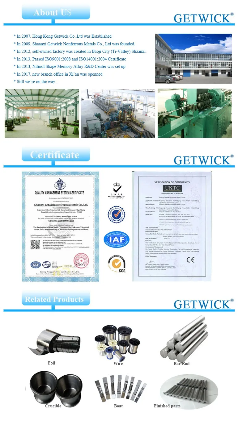 Chinese manufacturer Best Price Molybdenum Strip