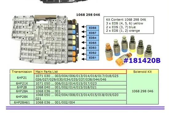 6hp19 схема гидроблока