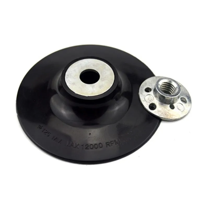 Flexible Sanding Disc Backing 125mm Fiber Disc Backing Pad For Angle