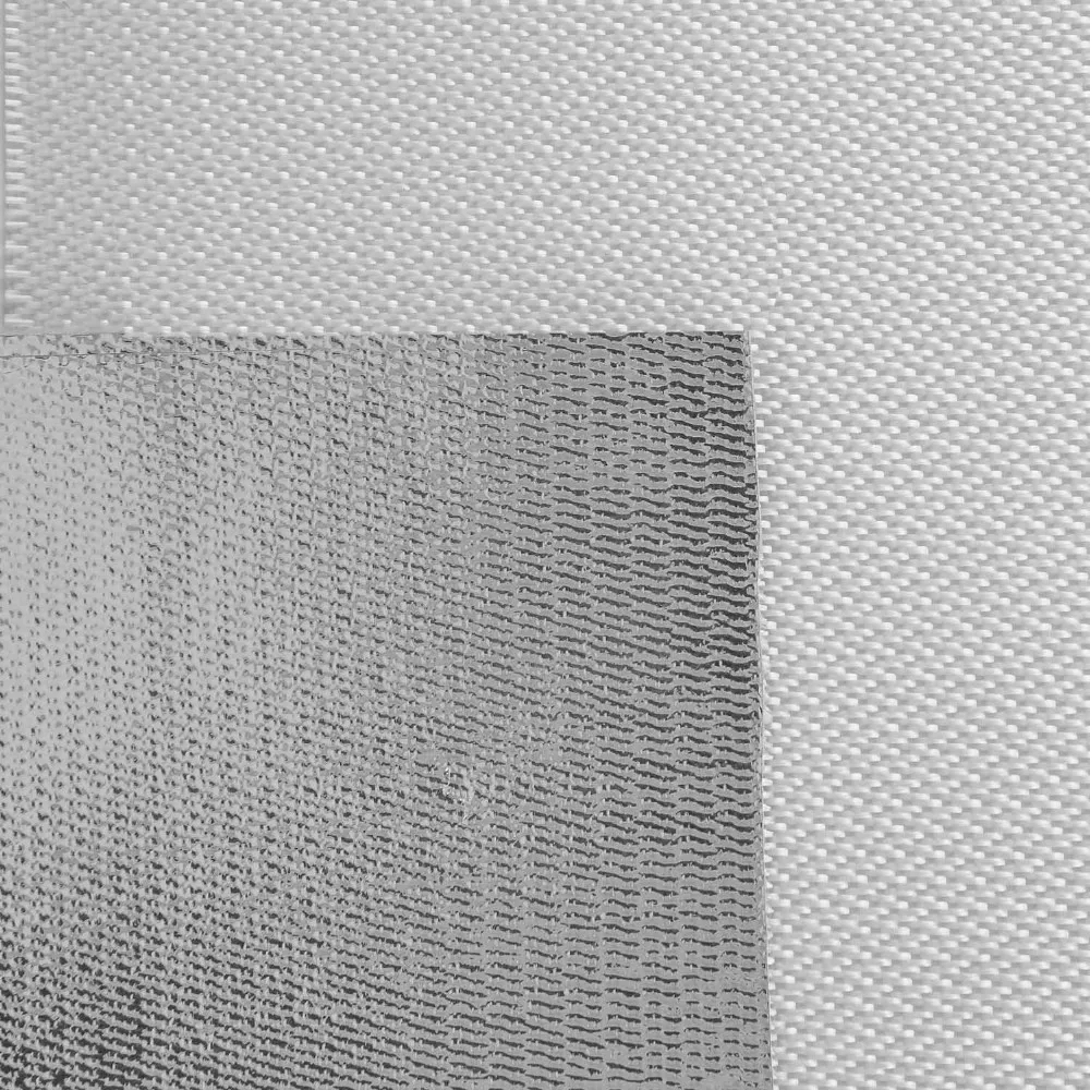 Aluminized Foil Heat Reflective Fabric Buy Aluminum Coated Fabric