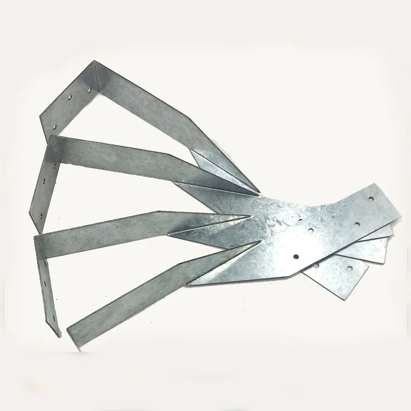 Galvanized Steel 135 Degree Angle Bracket For Timber Frame Gang Truss