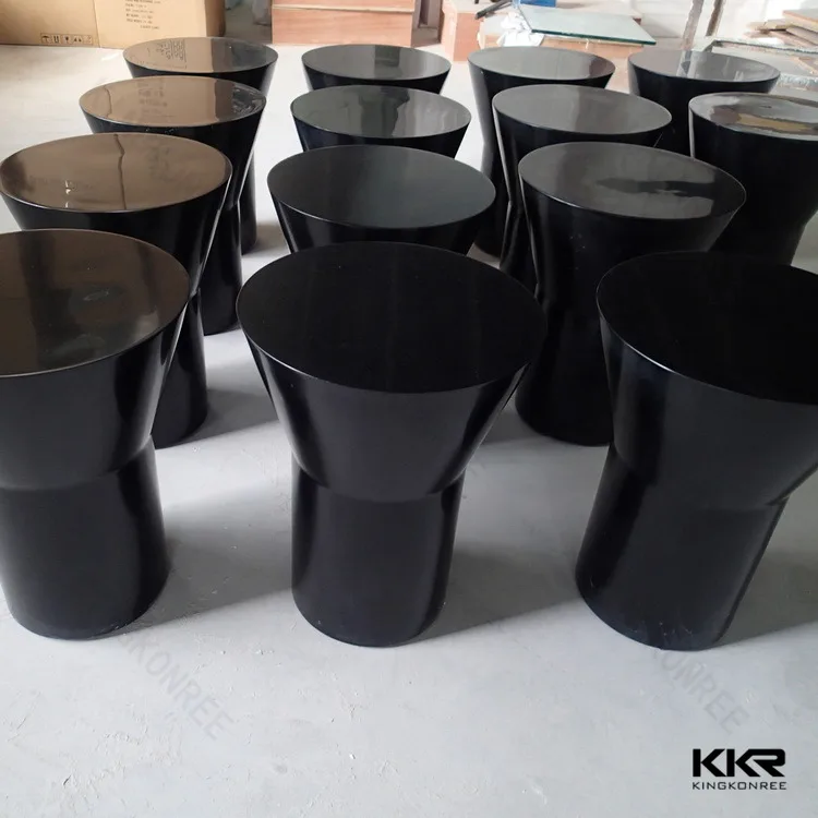 Kkr Factory Stone Resin Modern Bathroom Stool Chair Buy Bathroom