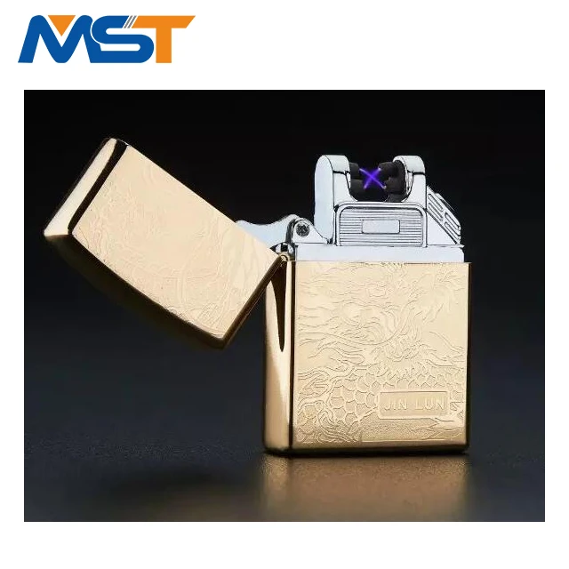 Factory supply Dual Arc USB rechargeable lighter for promotional gifts.jpg