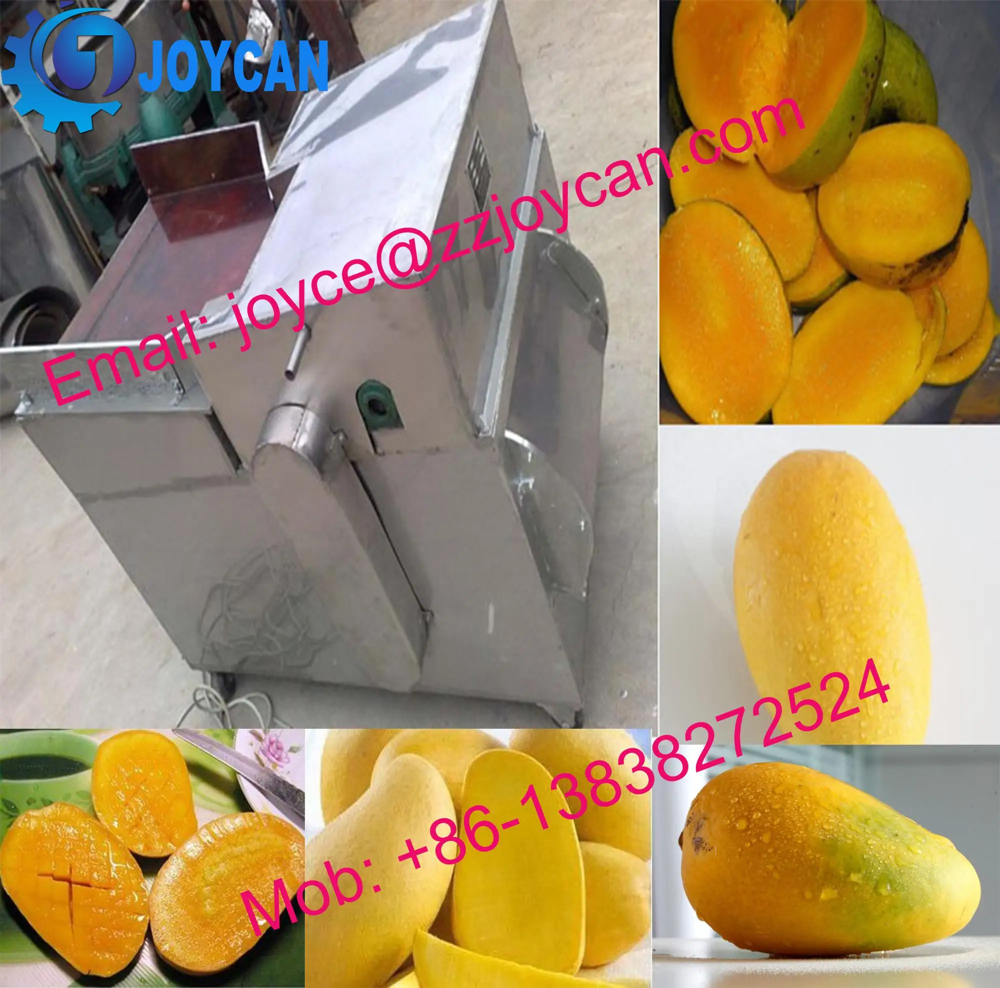 Automatic Fruit Mango Cutting And Peeling Machine Mango Split Machine