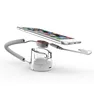 Retail store countertop smartphone display security with alarming