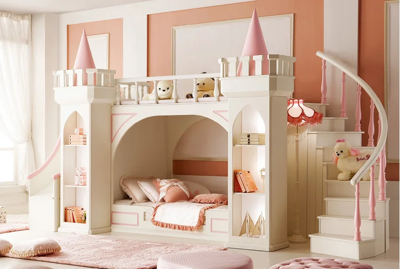 2017 Princess bedroom furniture Latest design Royal castle small ... 2017 Princess bedroom furniture Latest design Royal castle small ...