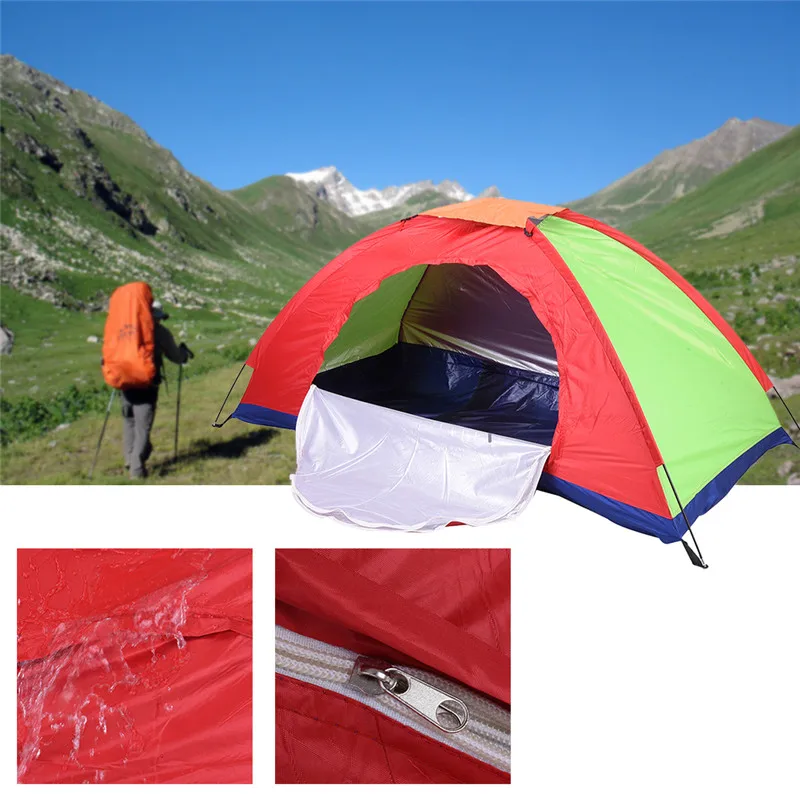2person Tent 200m * 150m Sun Shade Shelter Outdoor Hiking Travel