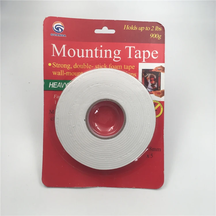 Factory Sale Strong Double Sided Foam Tape Wall Mount Mounting Adhesive Foam Tape Buy Double Sided Foam Tape Mounting Tape Adhesive Foam Tape Product On Alibaba Com