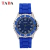 high quality 10 colors jelly silicone strap watch ladies digital arabic dial quartz analog watch tada brand women fashion watch