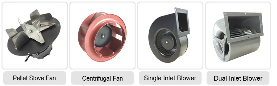 Air Blower, 220V, Aluminum, PWM, Radial - detail 4