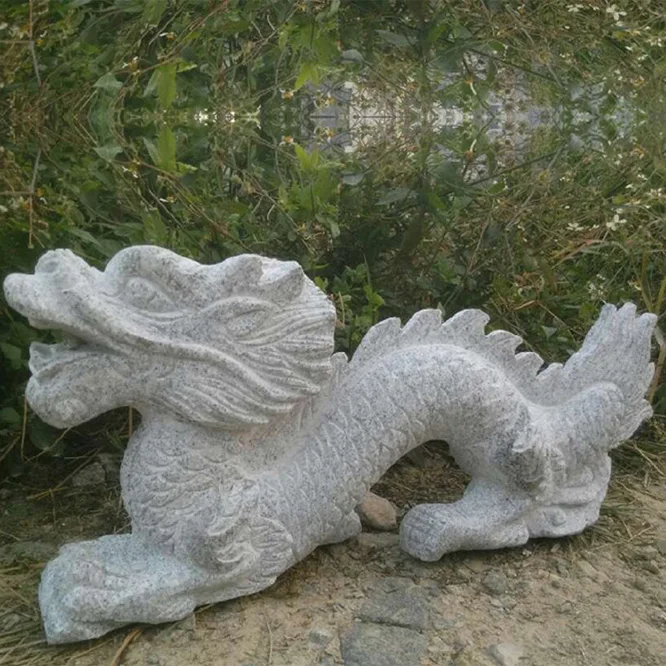Carved Granite Sculptures Stone Dragon For Garden Decor Carved Granite Sculptures Stone Dragon For Garden Decor