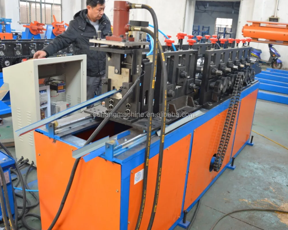 Standard Roll forming line. Roll-formed Angle. New forming system