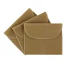 Suitable envelope jewellery flap velvet jewelry pouch