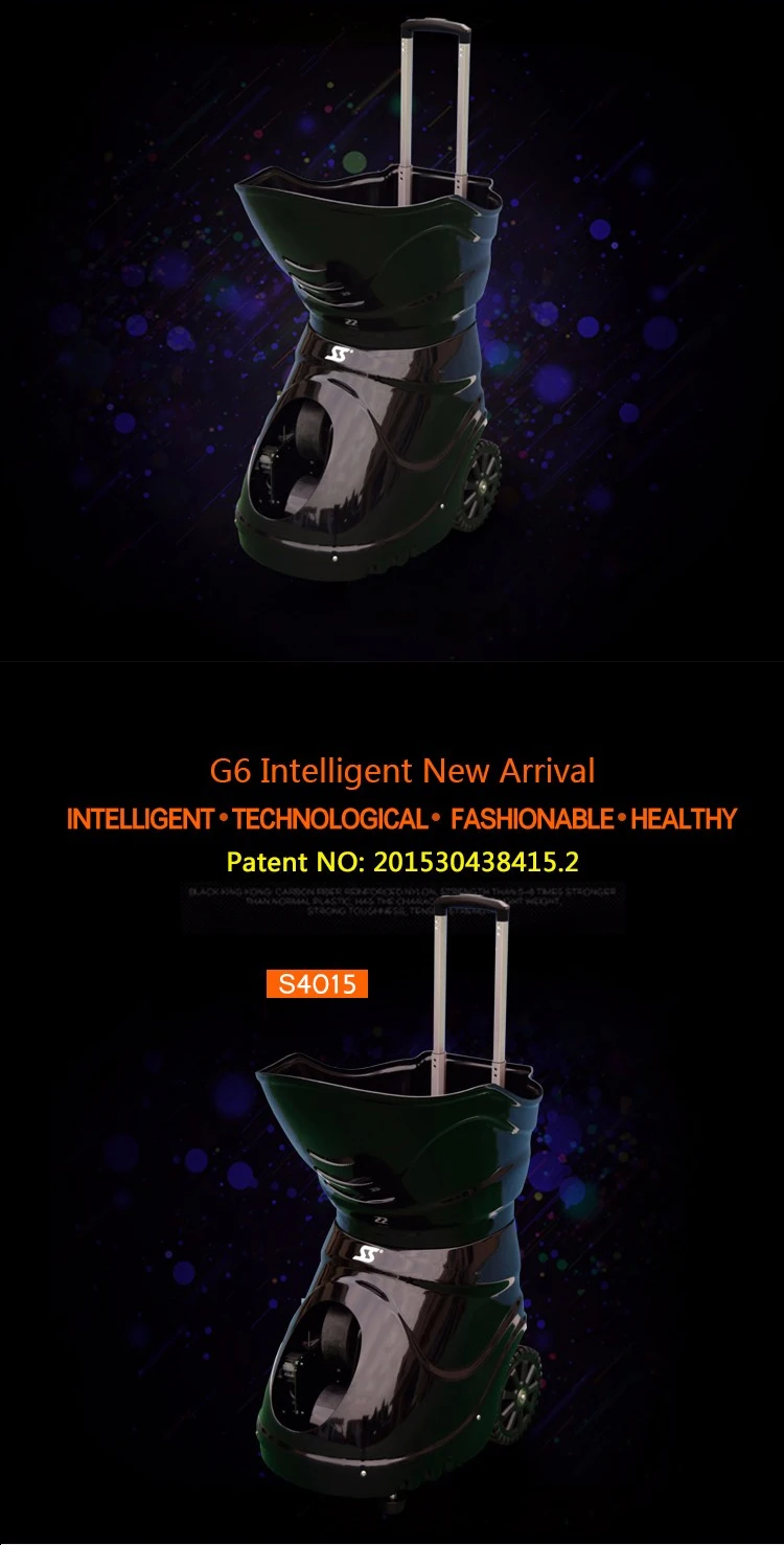 New intelligent S4015 with remote control tennis balls training machine for sale