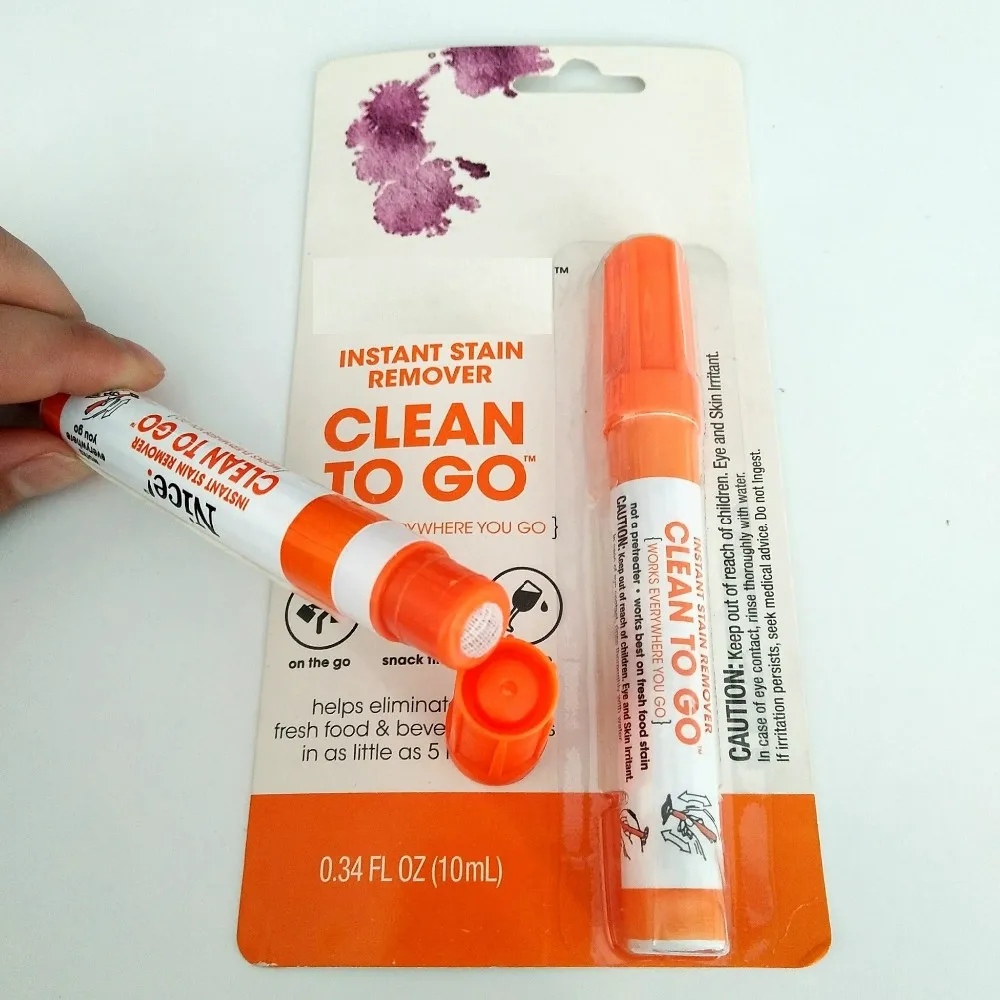 10ml Instant Stain Remover Pen With Full Color Printing Buy Stain