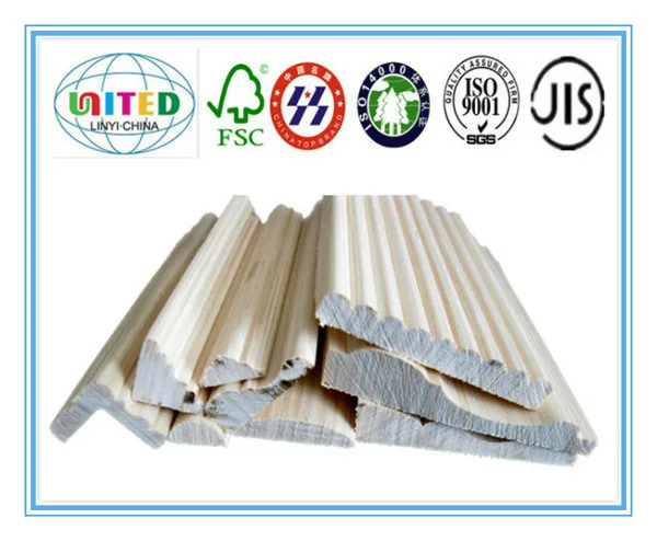 craft wood decorative moulding/concrete wall corner